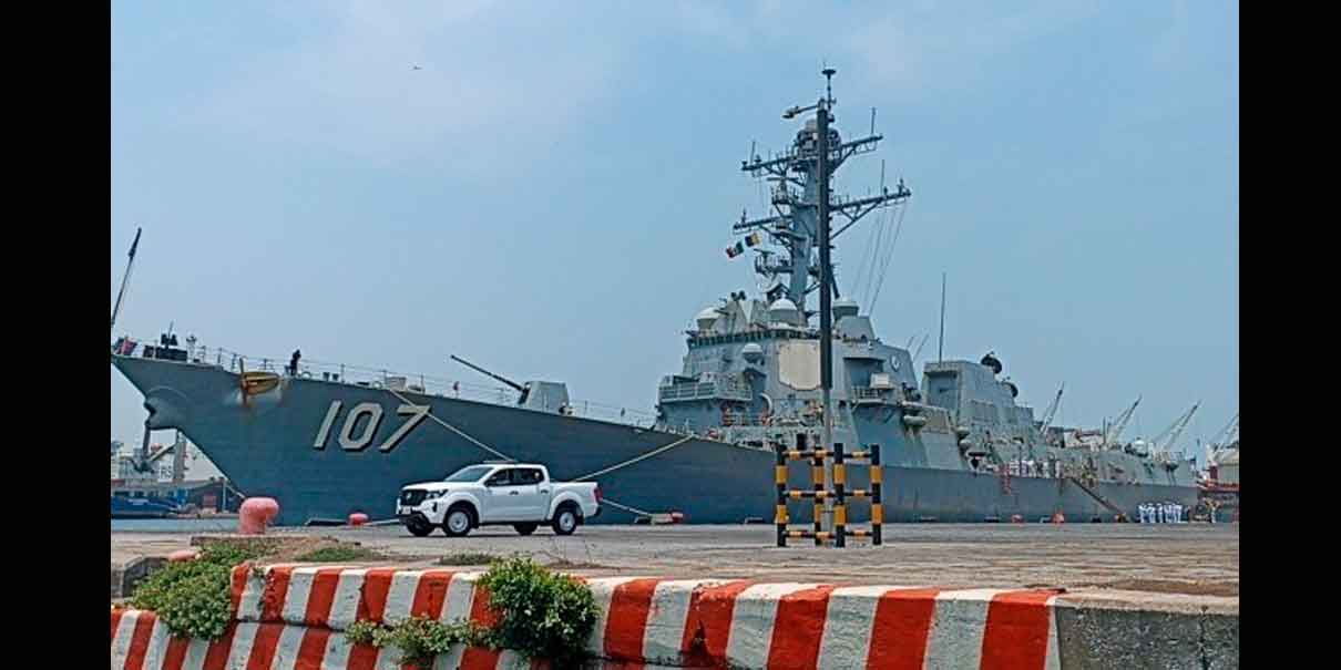 Arribo del USS Gravely a Veracruz aviva tensiones entre México y EE. UU.