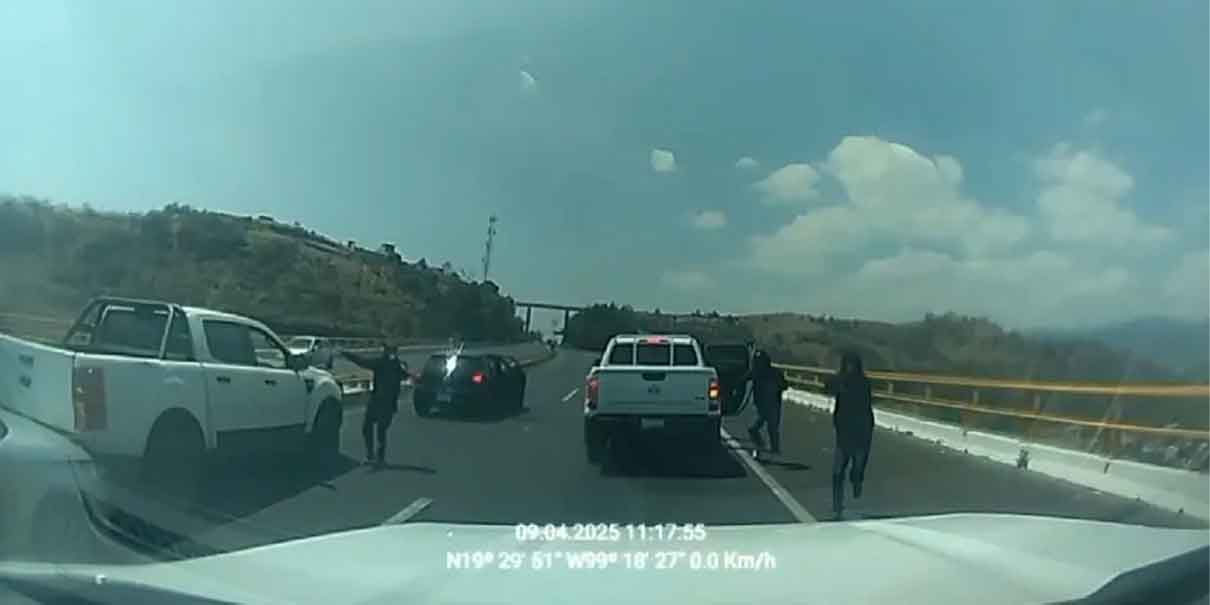 VIDEO. Así operan RATAS en la Autopitas Chamapa-Lechería para asaltar