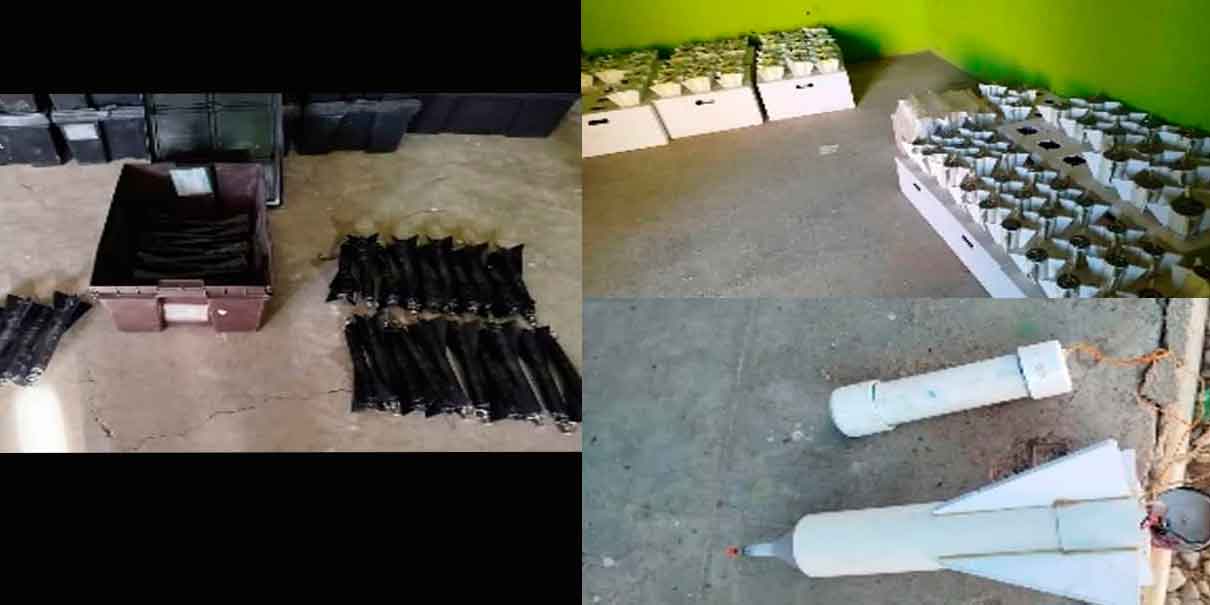 Descubren bodega con casi 3 mil explosivos en Sinaloa: eran lanzados por drones