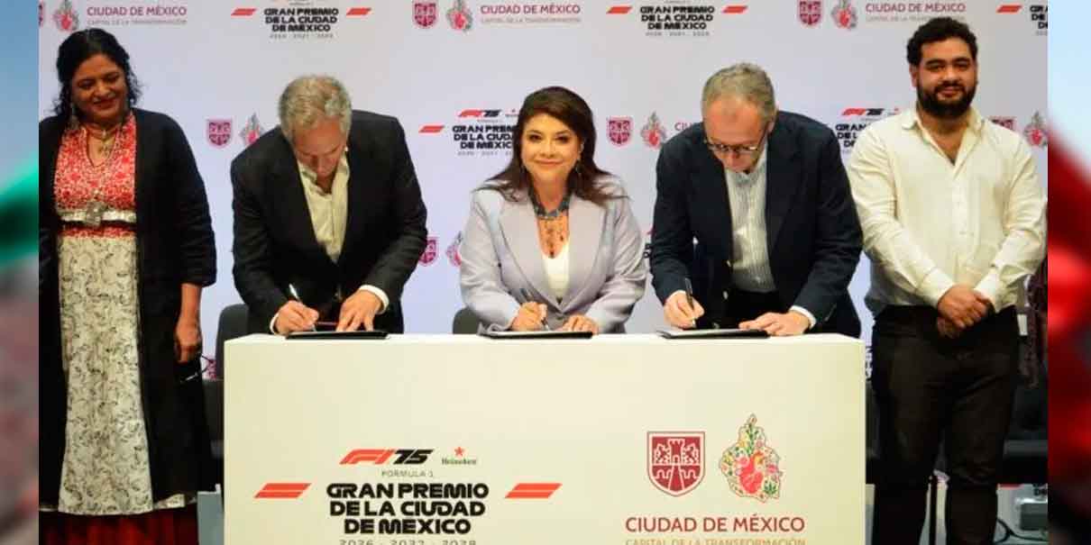 Gran Premio de México renueva contrato con la Fórmula 1 hasta 2028