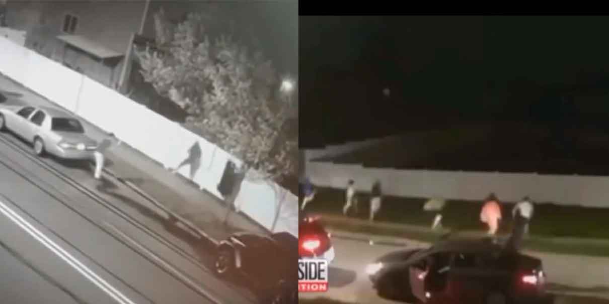 VIDEO. Destrozan vallas en Nueva York por el peligroso ‘Kool-Aid Man Challenge’ de TikTok