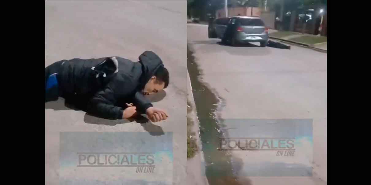 VIDEO. Dos ladrones muertos tras intento de robo a policía de civil en las Malvinas Argentinas