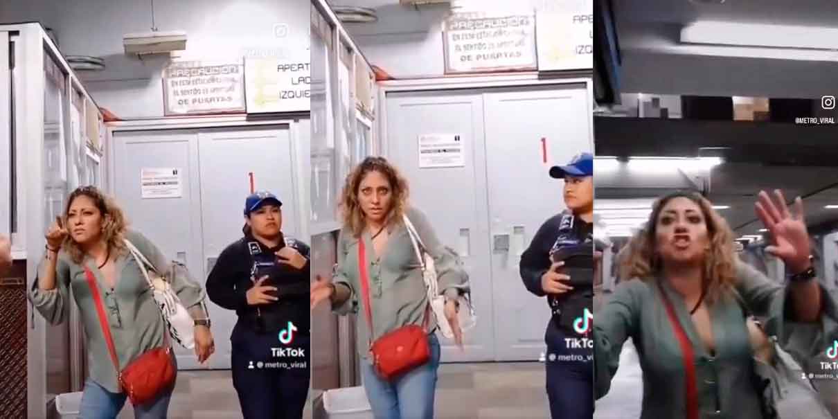 VIDEO. Jefa de estación del Metro se presentó a trabajar en estado etílico, "hasta las chanclas"