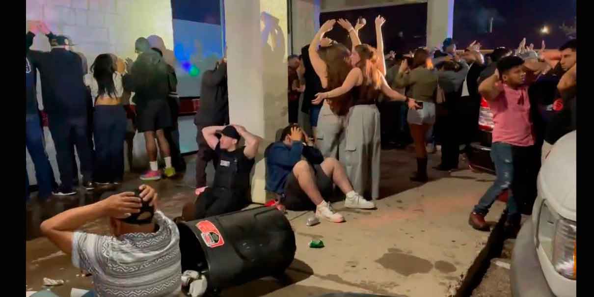 VIDEOS. Redada en club clandestino en Colorado más de 100 migrantes detenidos