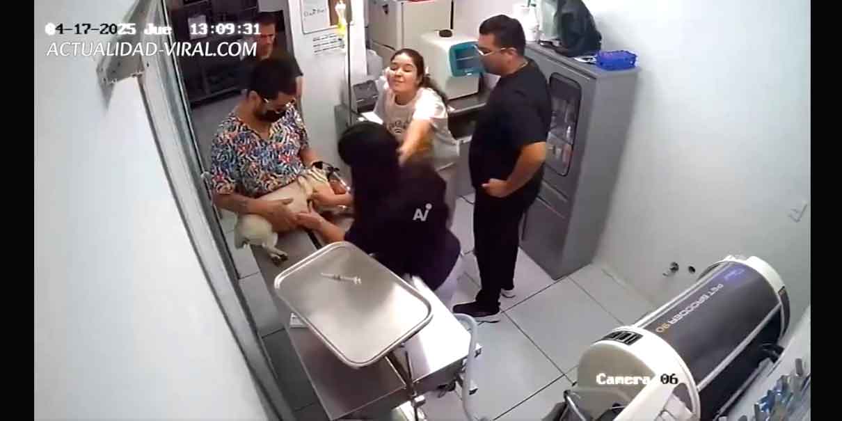 Violencia en clínica veterinaria de Durango por muerte de mascota