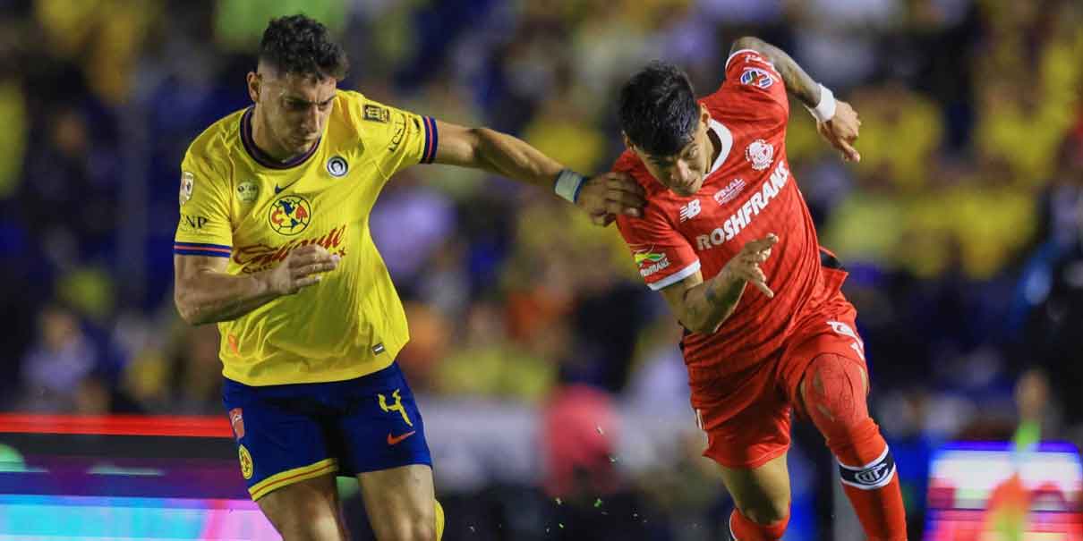 América no aprovecha y Toluca sueña con el título en casa