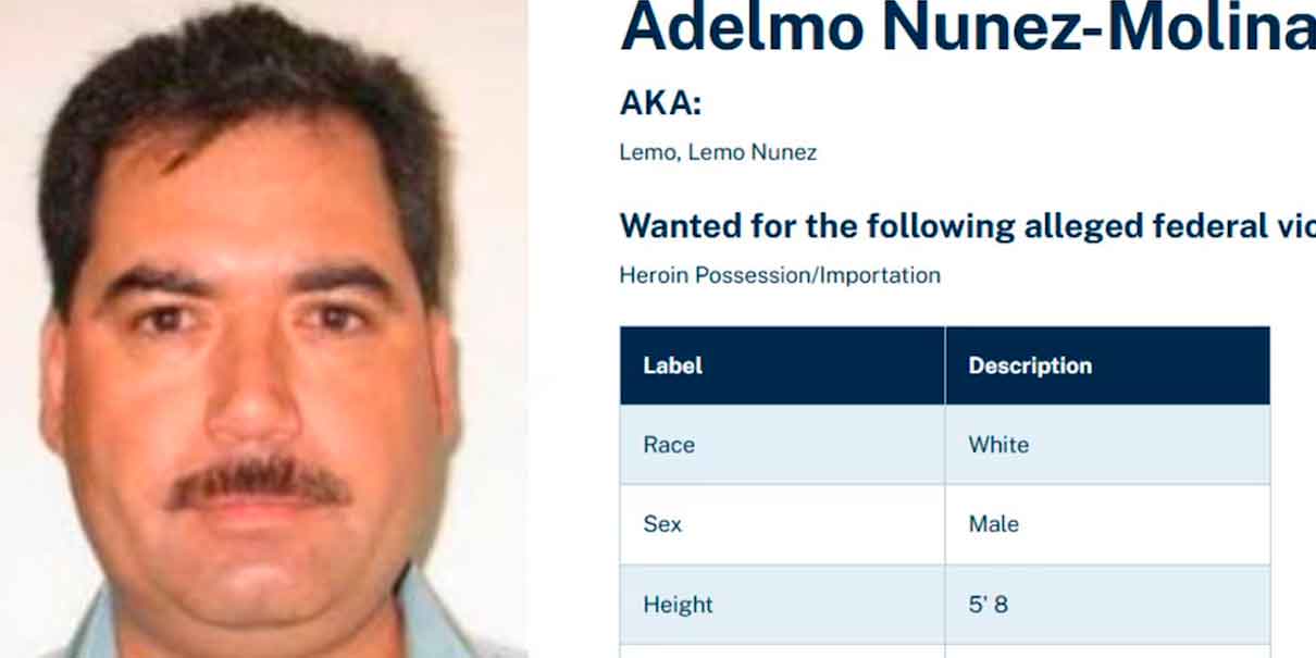 Asesinan a  Adelmo Nuñez líder criminal en Sinaloa buscado por EU, con narcomensaje intimidatorio