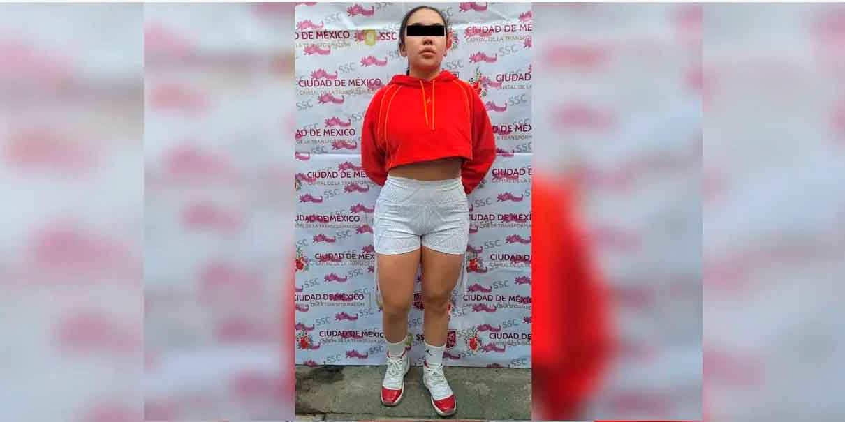 Cae Sherlyn “N”, presunta operadora de La Unión Tepito y cuñada de “El Lunares”