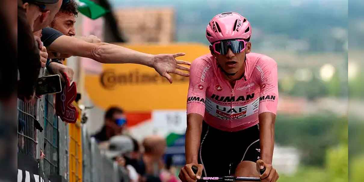 El mexicano Isaac Del Toro consolida liderazgo en el Giro de Italia tras accidente masivo