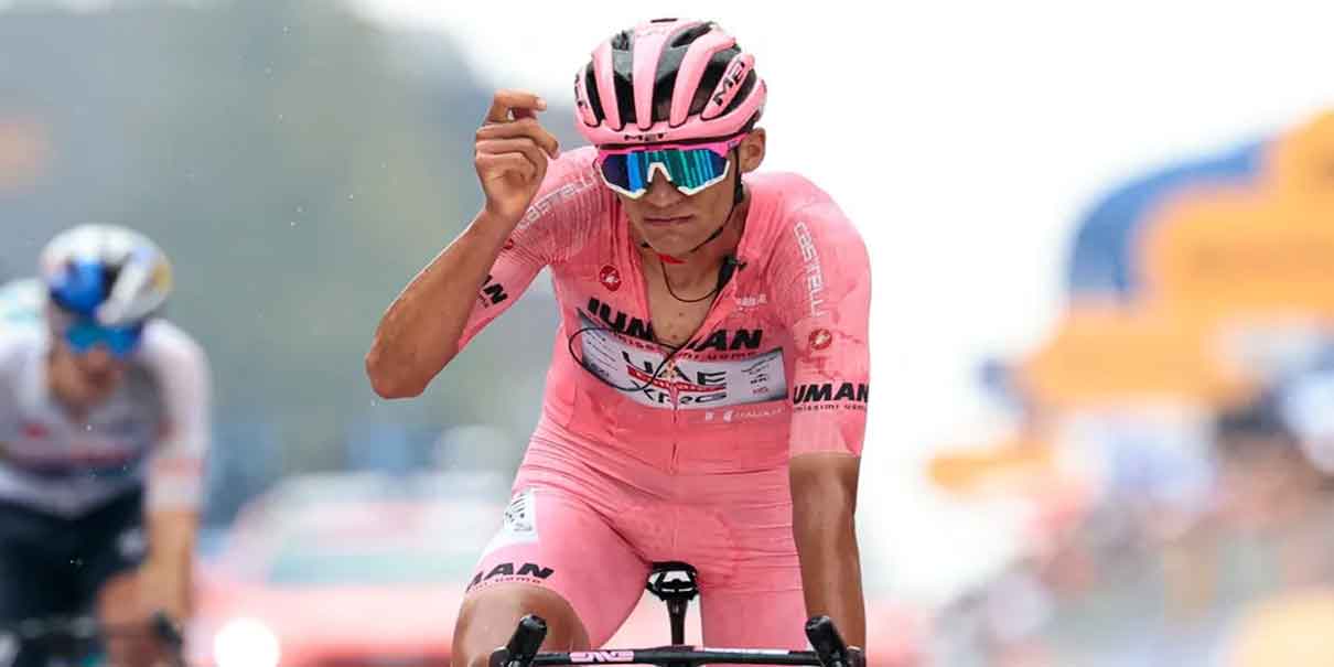 Giro de Italia: Del Toro cede el primer lugar a Yates a un día del final