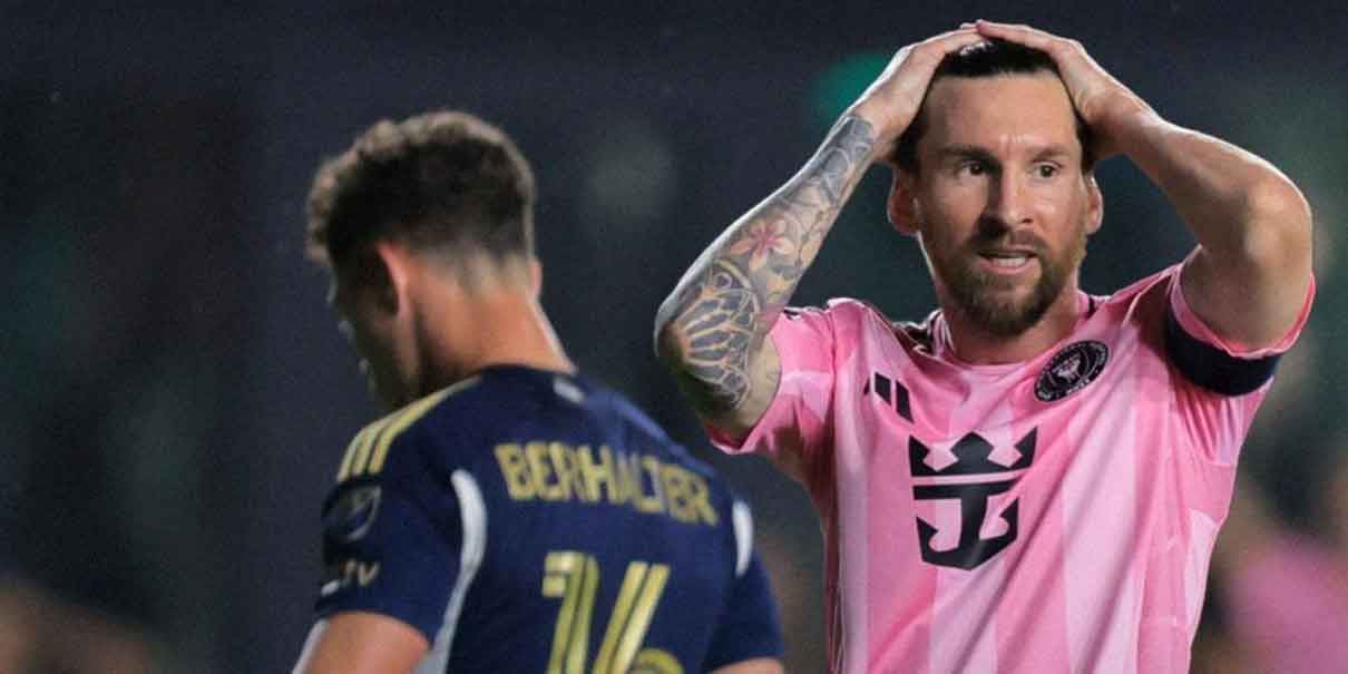 Messi y el Inter Miami son eliminados por Vancouver Whitecaps en la Concacaf Champions Cup
