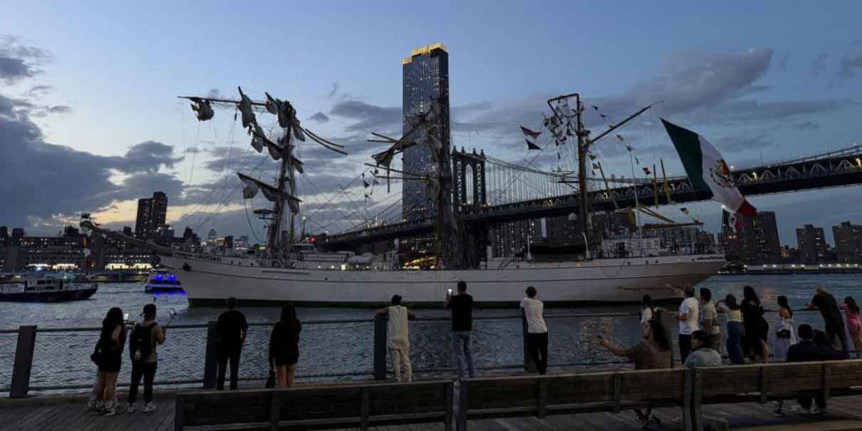 Marina investiga posibles causas del choque del Buque Cuauhtémoc