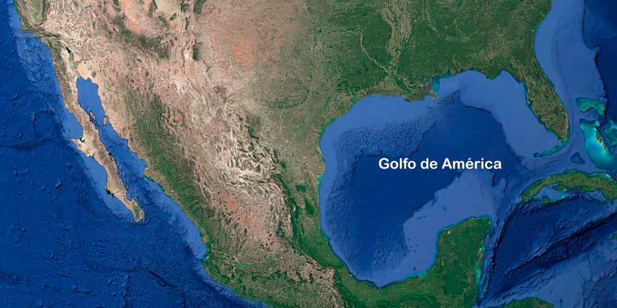 México demanda a Google por cambiar el nombre del Golfo de México a "Golfo de América"