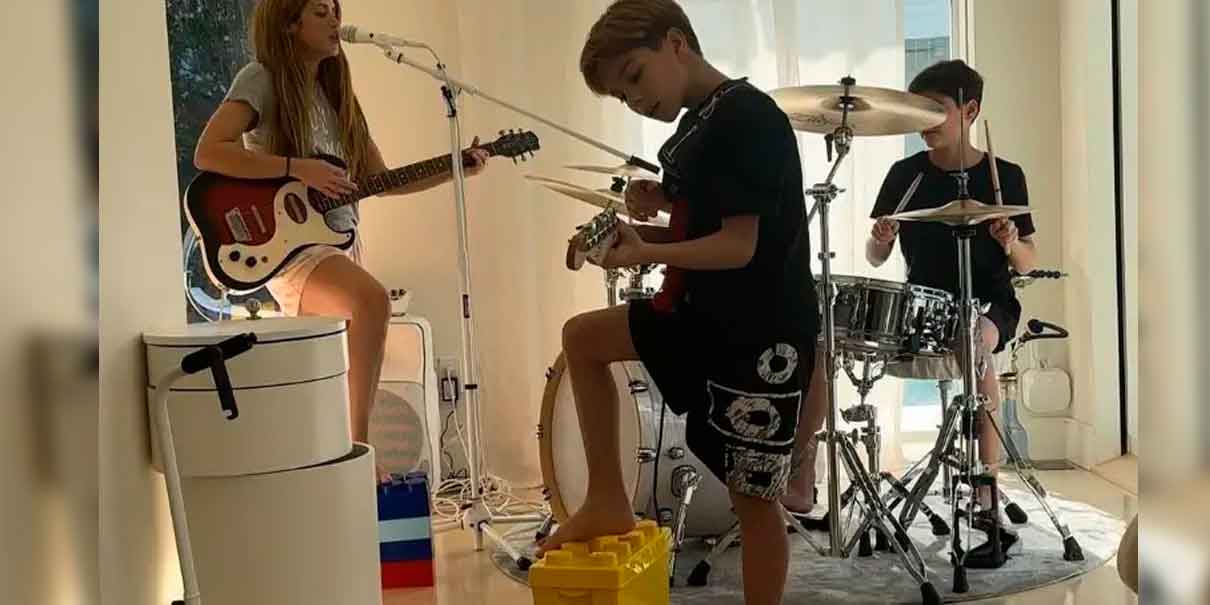 VIDEO. Los hijos de Shakira debutan como artistas 
