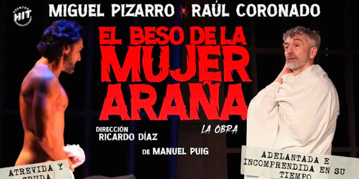 Llega a Puebla la polémica obra “El beso de la mujer araña” 