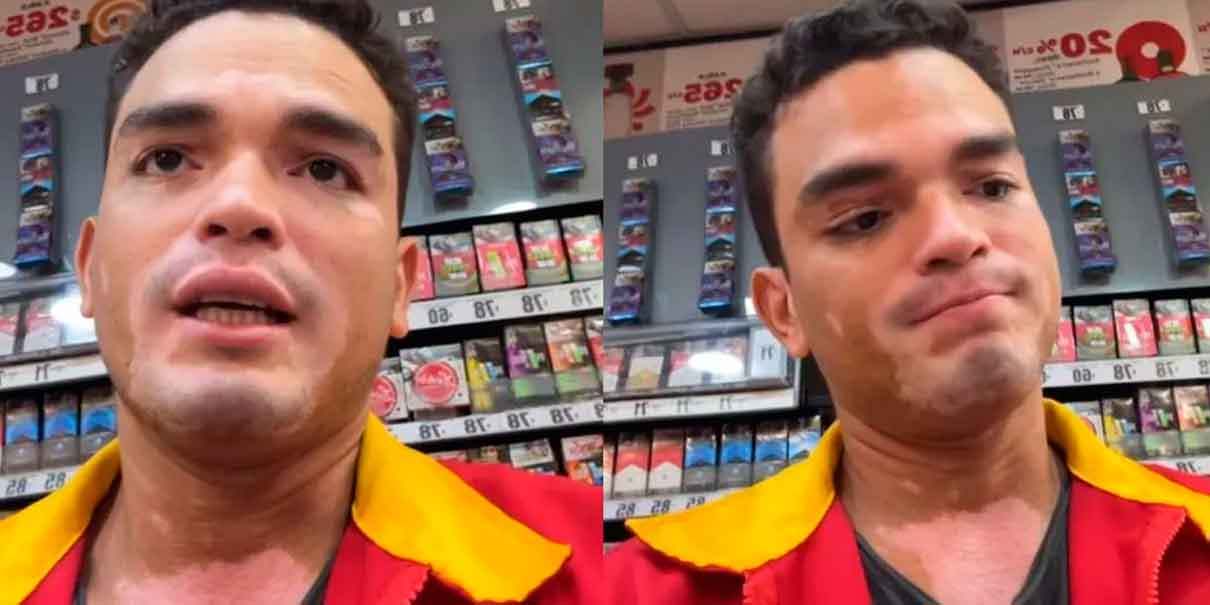 Daniel Ruenes, combina su carrera actoral con su trabajo en un Oxxo 