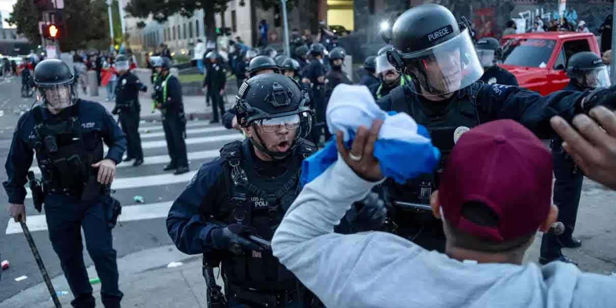EU duplica presencia militar en Los Ángeles ante creciente ola de protestas migratorias