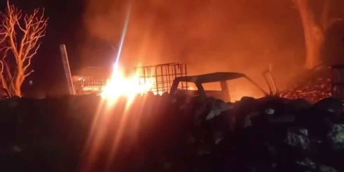 Incendio por huachicoleo en Hidalgo deja dos muertos y diez heridos