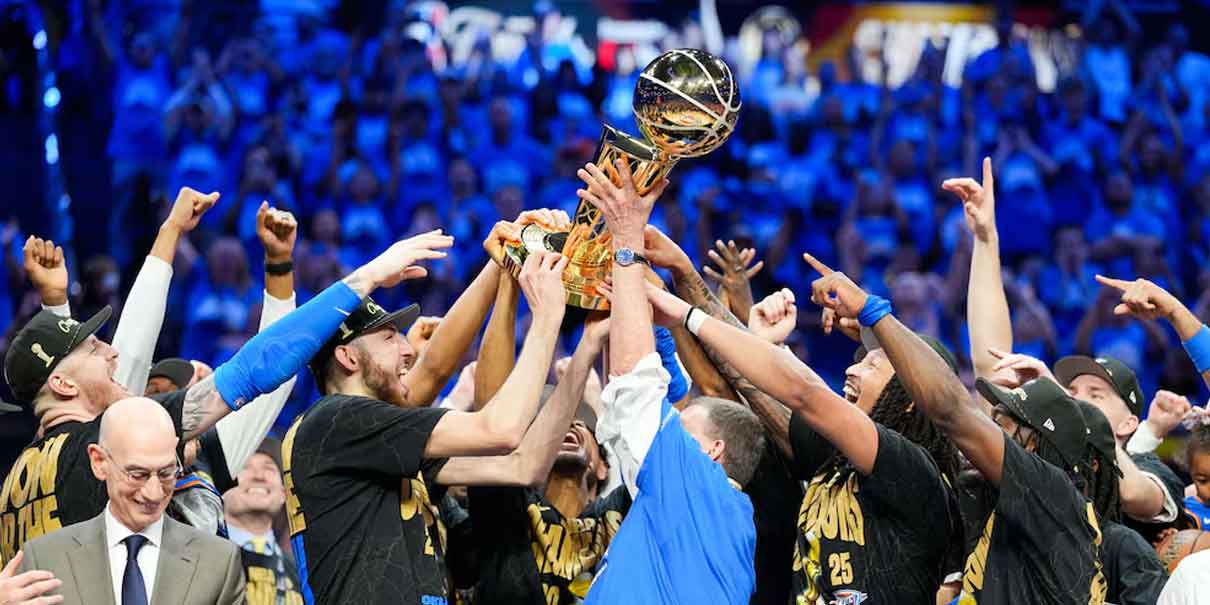 Oklahoma City Thunder, nuevo Rey de la NBA al derrotar a Pacers en el Juego 7