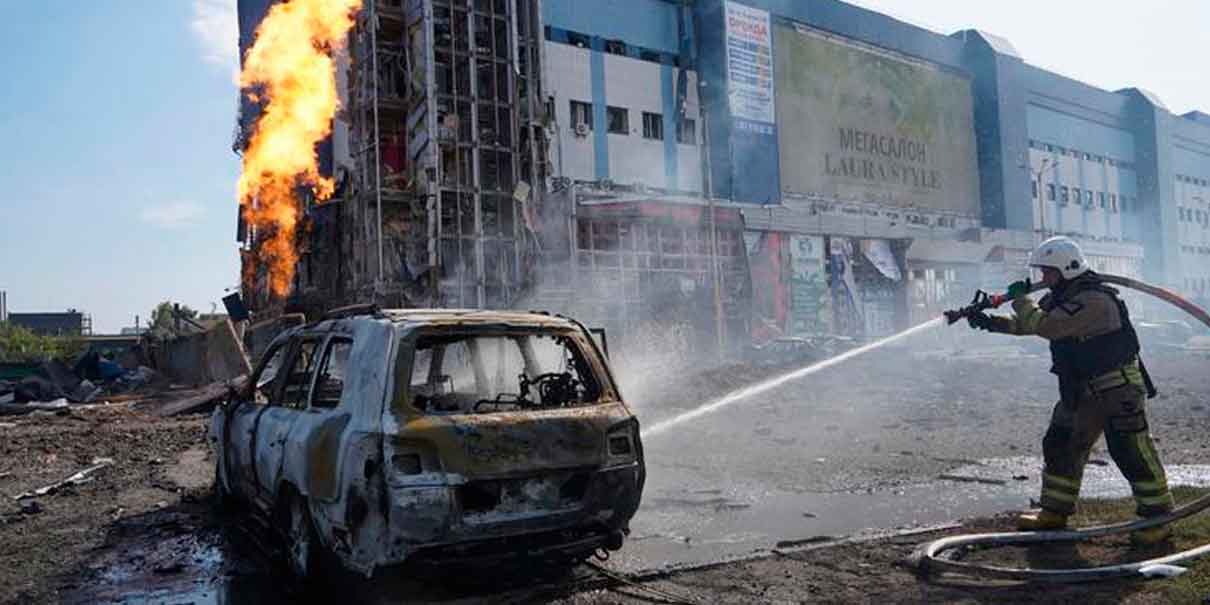 Rusia lanza ataques masivos sobre  Ucrania: más de 400 drones y decenas de misiles utilizados