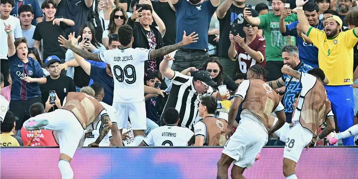 Sorpresa en el Mundial de Clubes: Botafogo tumba al PSG y es líder del Grupo B