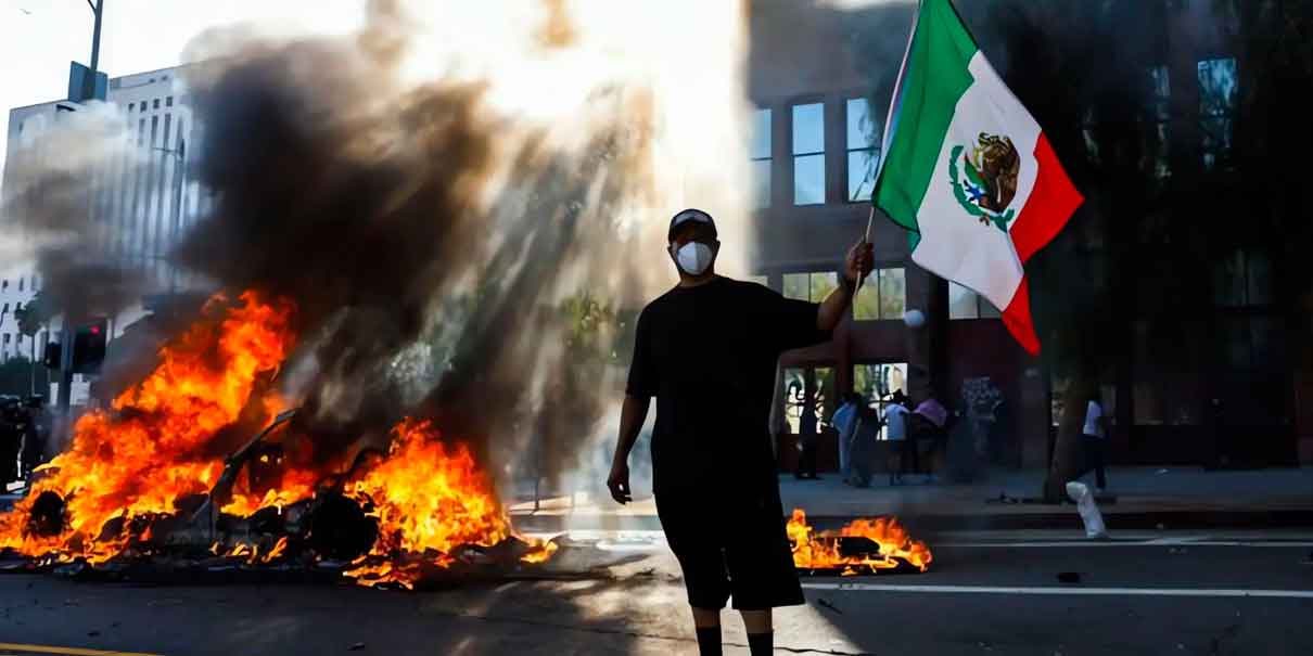 Toque de queda en Los Ángeles tras disturbios y saqueos