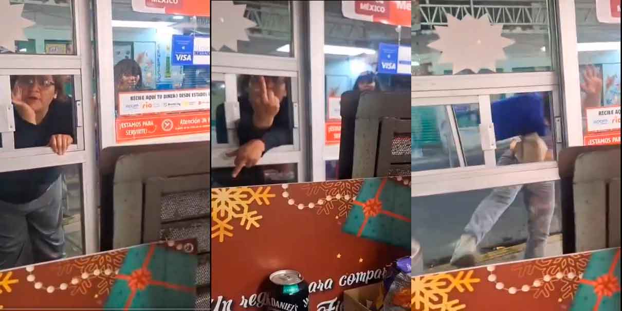 VIDEO. "Ladies Porky" insultan y agreden a trabajador de Oxxo por negarles venta de alcohol 