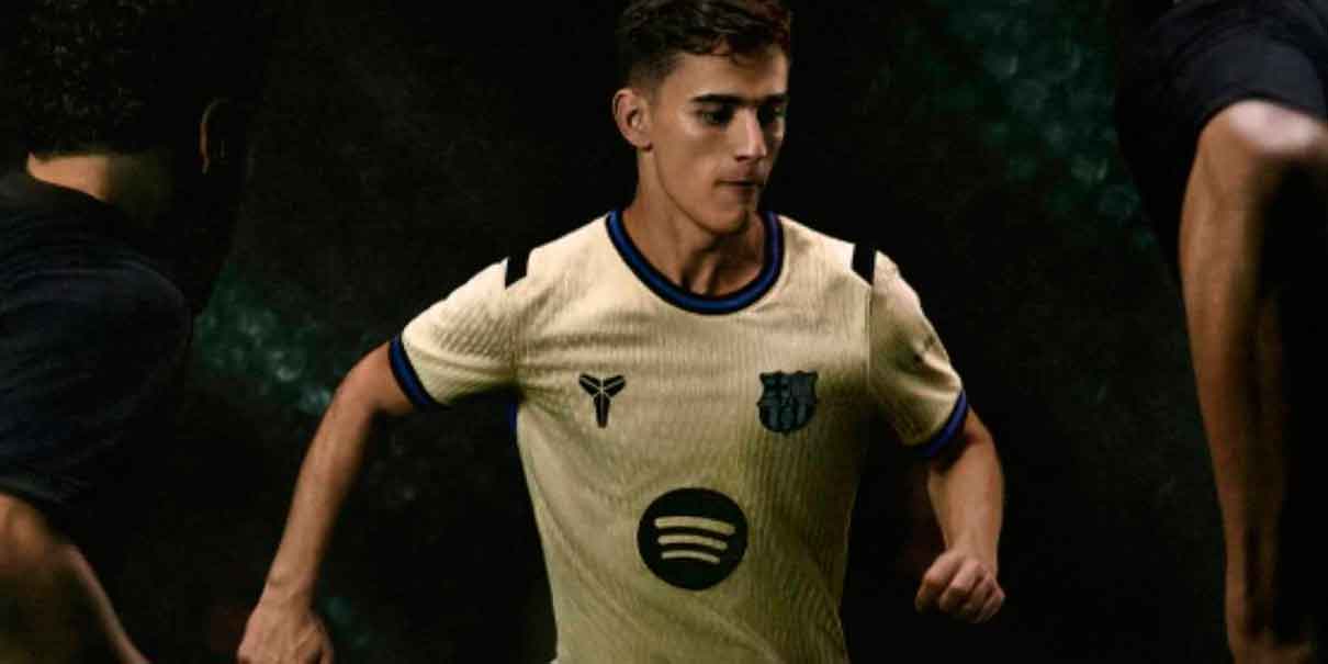 Barcelona rinde homenaje a Kobe Bryant con su nuevo uniforme dorado para la temporada 2025-26