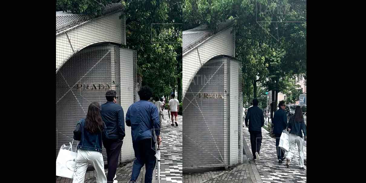 Continúa el tour de lujo de ‘Andy’ López en Japón; ahora es captado en tienda Prada