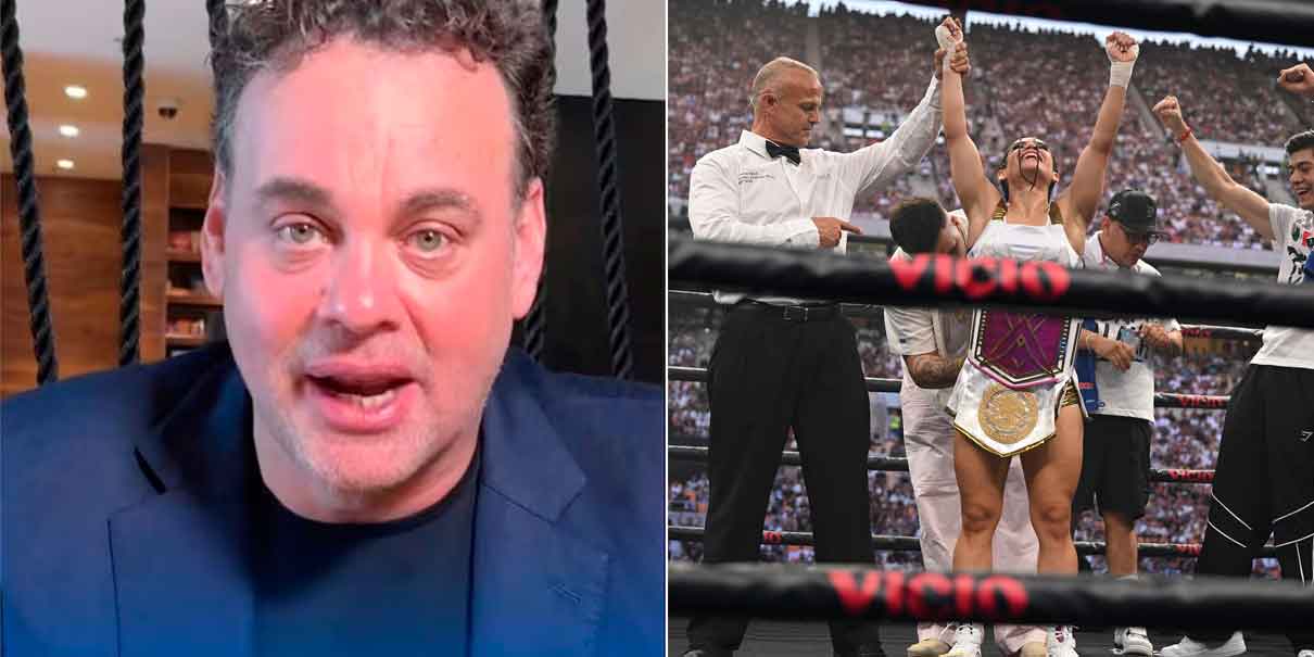 Faitelson pide a Alana Flores una entrevista después de menospreciar su boxeo en La Velada del Año V