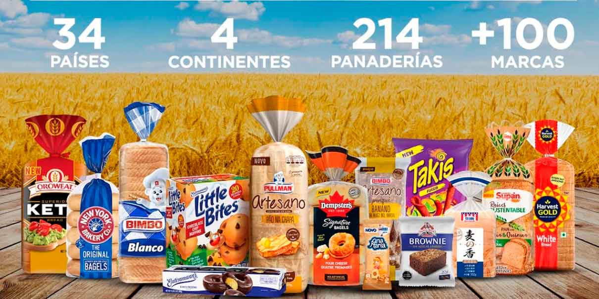 Grupo Bimbo eliminará colorantes artificiales de sus productos para 2026