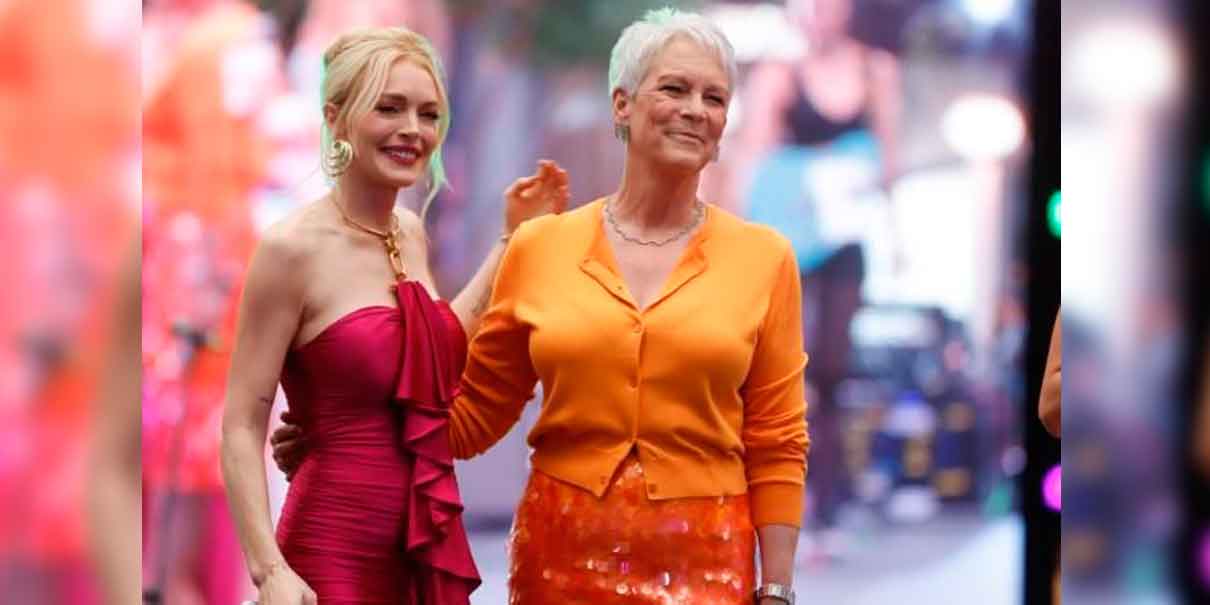 Lindsay Lohan y Jamie Lee Curtis enloquecen la CDMX con la premier de Otro viernes de locos