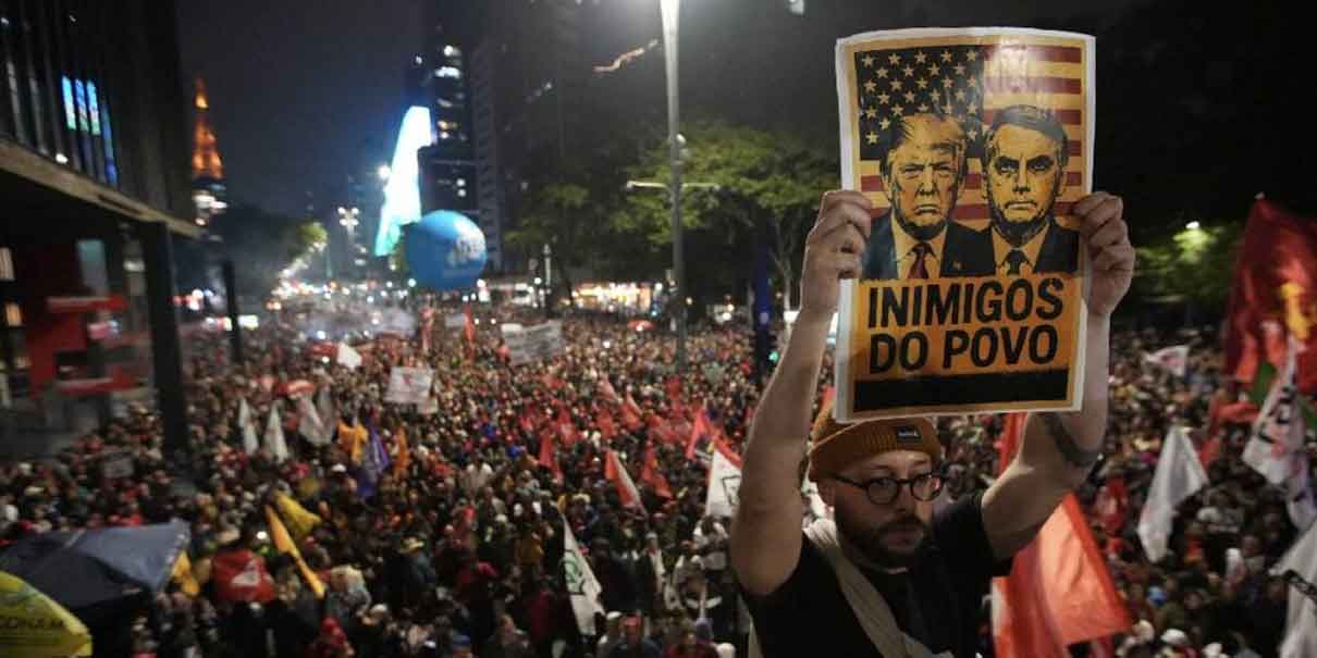 Lula responde a aranceles de EU con represalias y diálogo: protestas en São Paulo por medidas de Trump