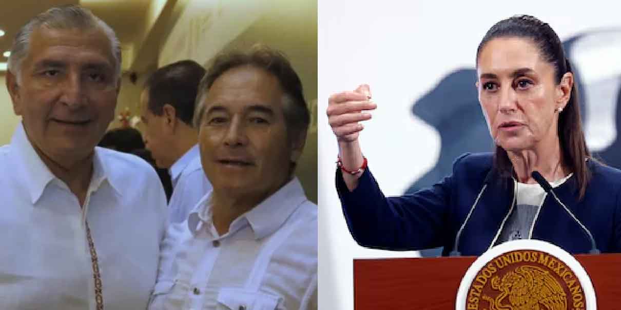 Sheinbaum pide versión de Adán Augusto sobre Hernán Bermúdez