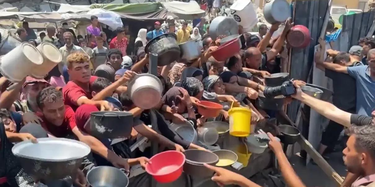 Trump acusa a Israel de tener responsabilidad en la hambruna en Gaza