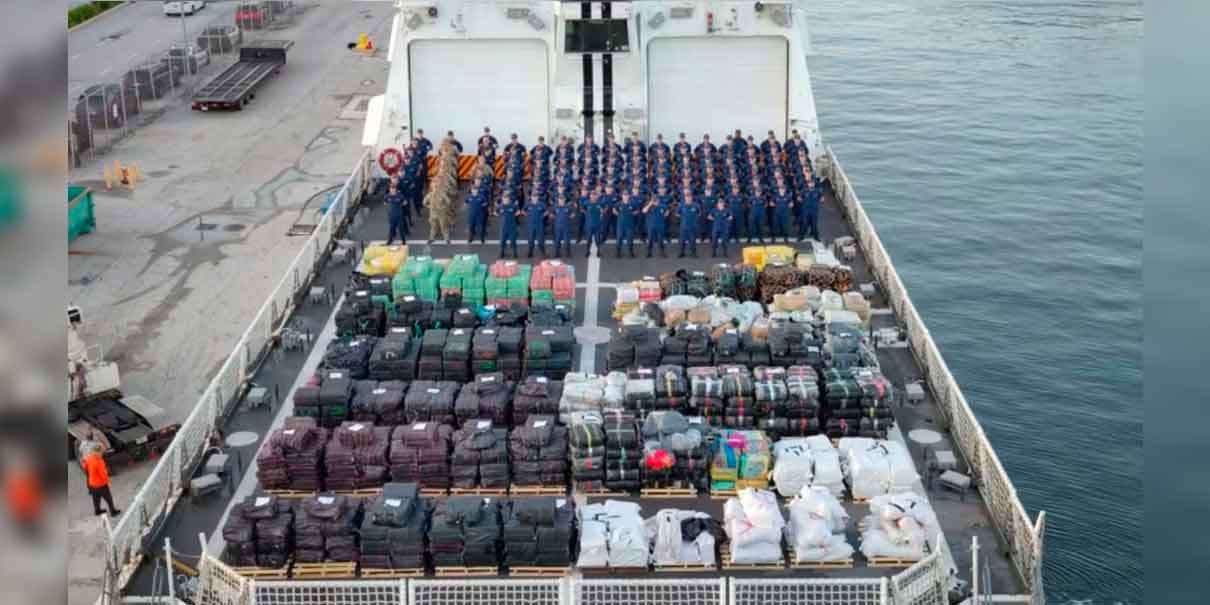 EEUU da duro golpe al narcotráfico; incauta droga con valor de 473 mdd 