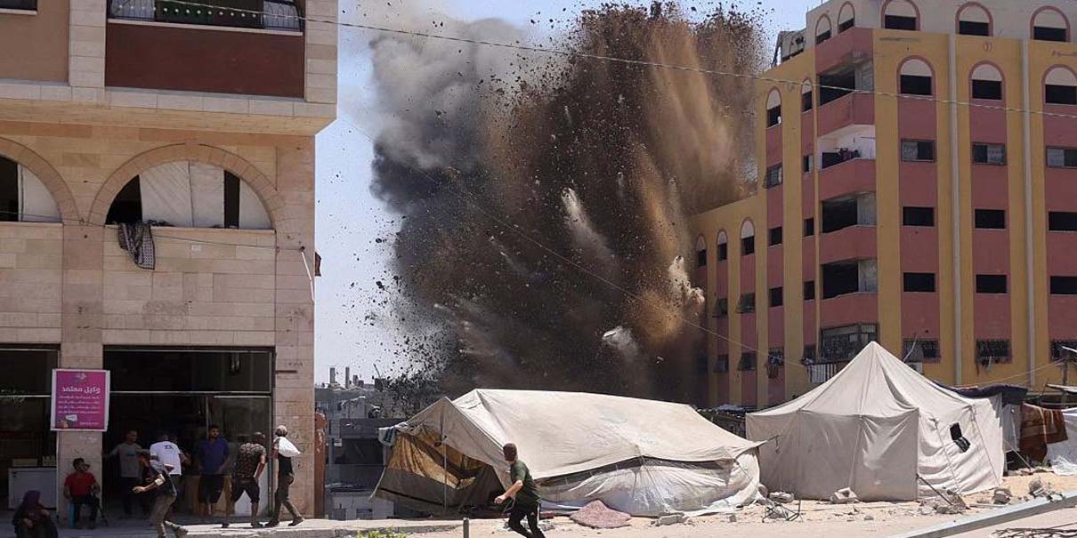 Gaza bajo fuego: Israel inicia ofensiva terrestre y miles de palestinos huyen