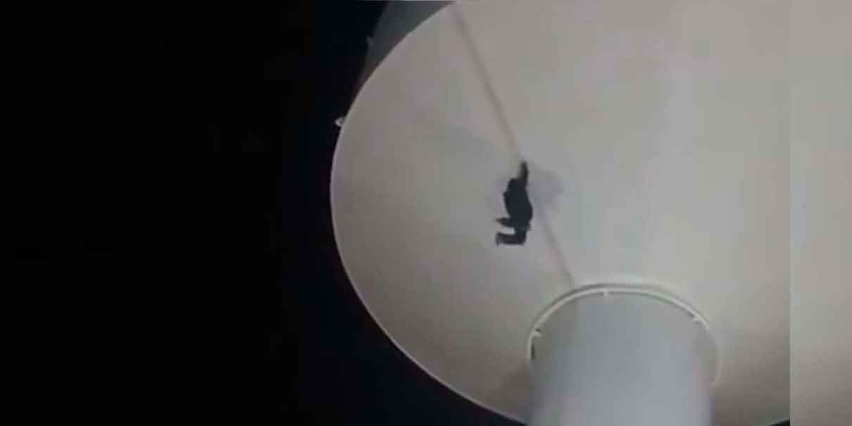 IMÁGENES SENSIBLES. Joven tarahumara muere al caer de tanque elevado  de 25 metros 