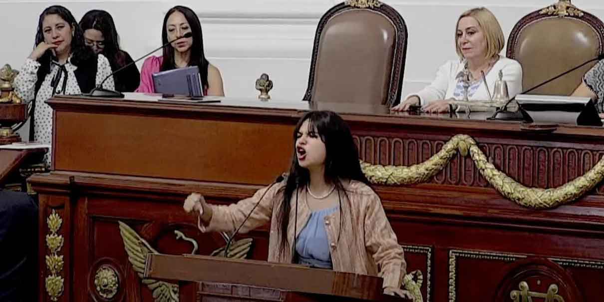 “Nos usan para sus fotos”: joven ganadora del Premio de la Juventud 2025 regaña a diputados de la CDMX