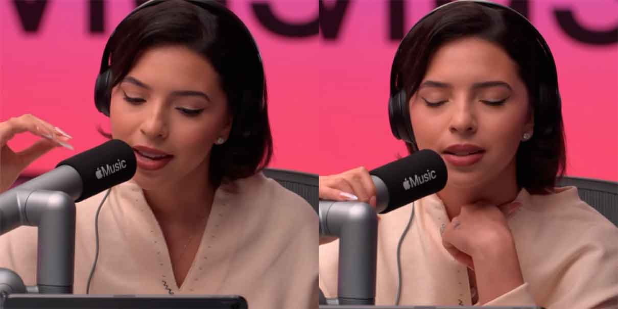 Ángela Aguilar se quiebra en entrevista y critica que la sociedad valore más su vida privada que su arte