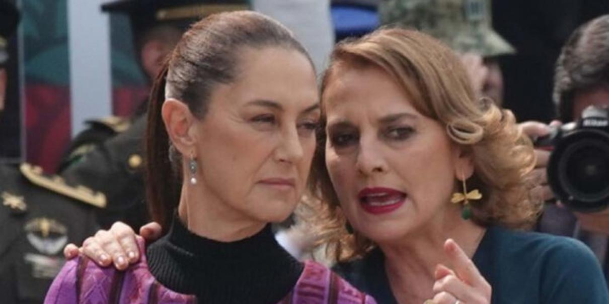 Sheinbaum defiende a Gutiérrez Müller y rechaza rumores sobre su residencia