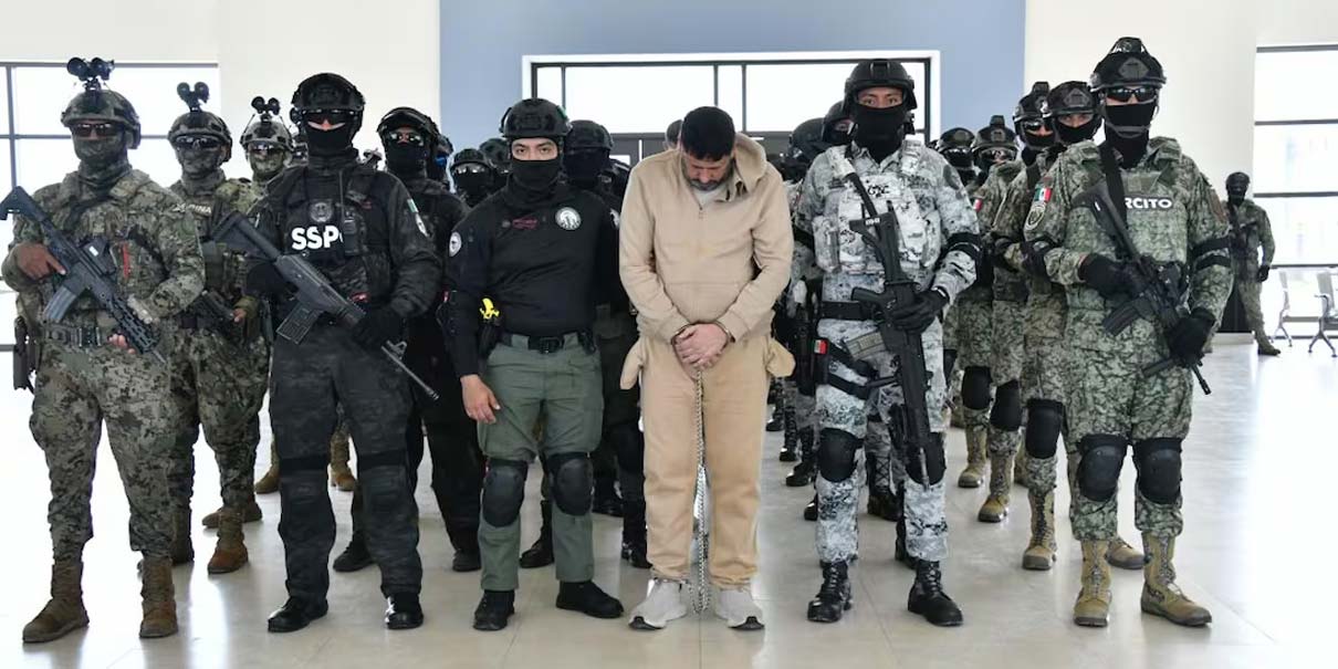 Sheinbaum defiende entrega de 26 narcotraficantes a EU por seguridad nacional