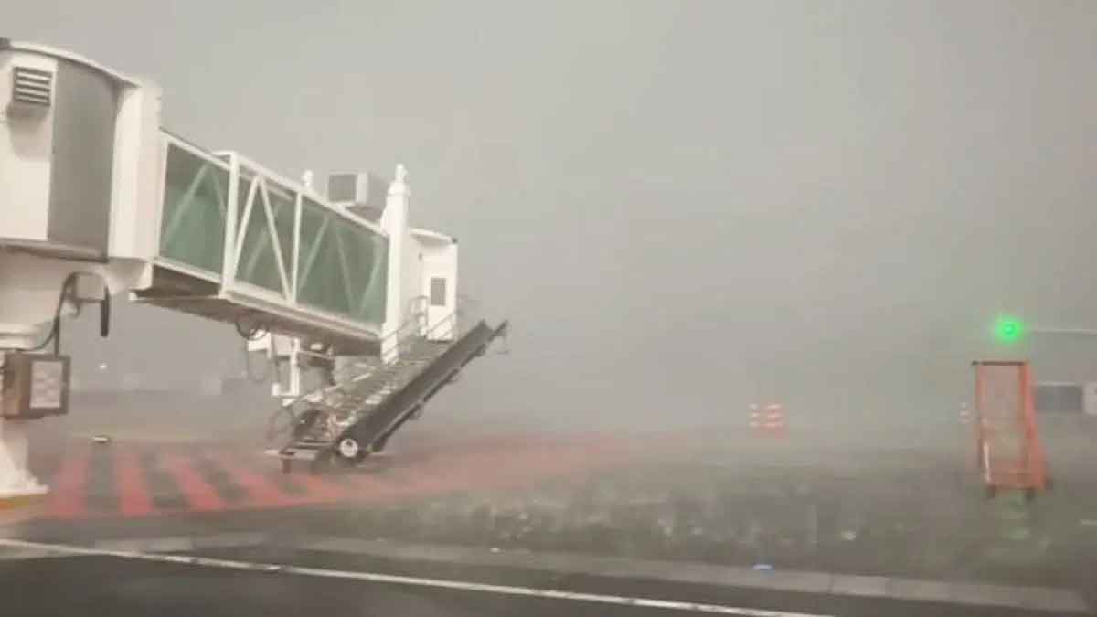 Tormenta en CDMX: granizo, inundaciones y suspensión de vuelos en AICM