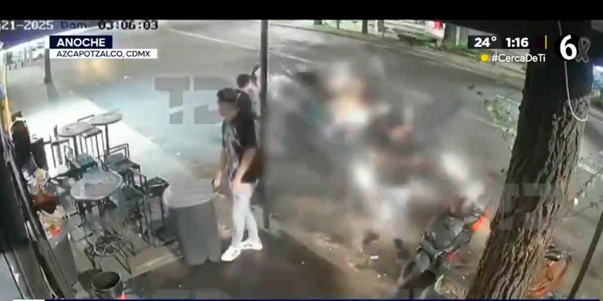 Automovilista embiste a cinco personas afuera de un bar en Azcapotzalco, CDMX