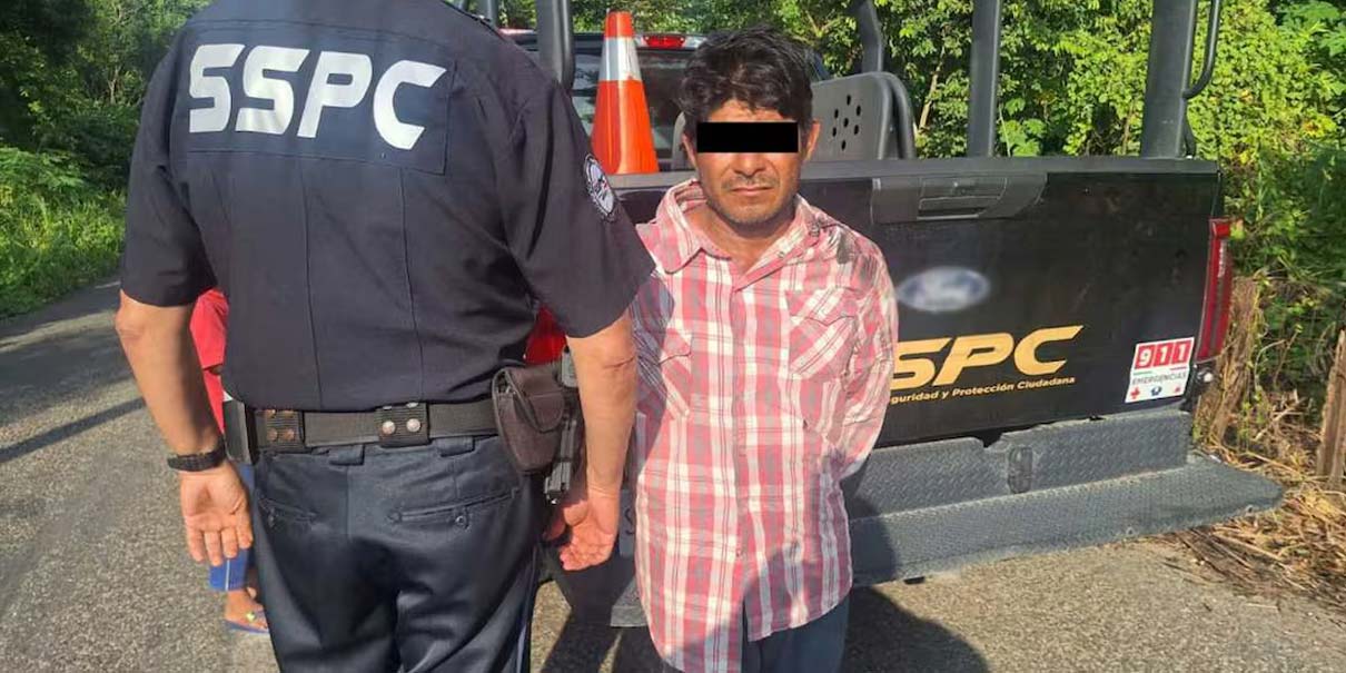 Detienen a presunto asesino de cuatro personas y secuestro de siete niños en Tabasco