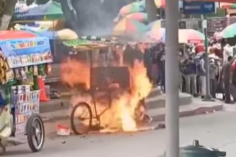 Explosión de tanque de gas deja varios heridos