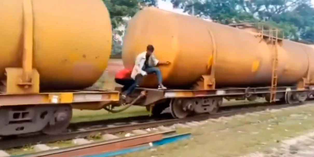 IMÁGENES SENSIBLES. Muere hombre al grabar TikTok al arrojarse de tren: tragedia expone retos virales