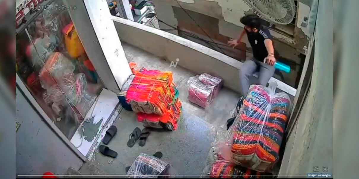 IMÁGENES SENSIBLES. Trabajador muere al caer de edificio en India tras distraerse unos segundos