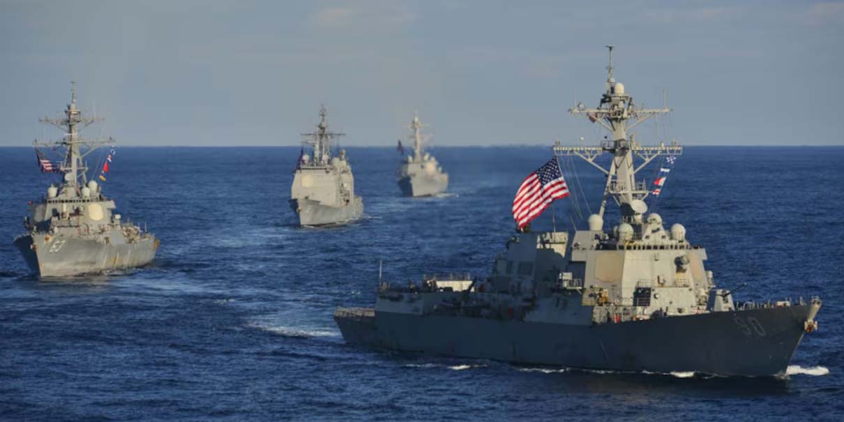 Maduro desafía a EU con maniobra aérea cerca de un buque de la Armada en el Caribe