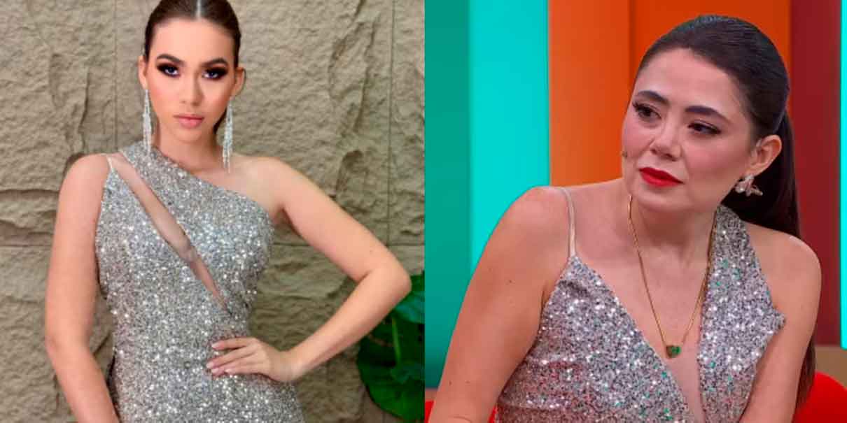 Mariana Botas sufre burlas y memes por vestido mal colocado y la comparan con Angelique Boyer